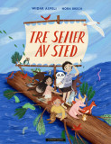 Omslag - Tre seiler av sted