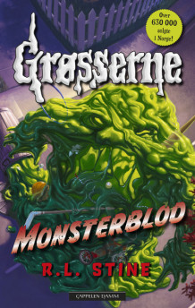 Grøsserne – Monsterblod av R.L. Stine (Innbundet)