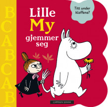 Mummitrollet - Lille My gjemmer seg av Tove Jansson (Kartonert)