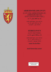 Arbeidsmiljøloven og ferieloven (Heftet)