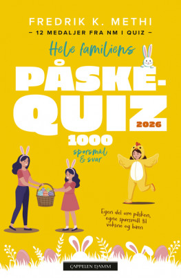 Omslag - Hele familiens påskequiz 2026