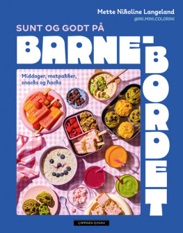 Omslag - Sunt og godt på barnebordet