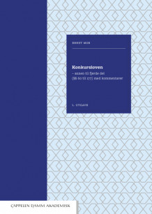 Konkursloven av Ernst Arvid Moe (Innbundet)