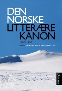 Den norske litterære kanon av Erik Bjerck Hagen, Jørgen Magnus Sejersted, Tone Selboe og Petter Aaslestad (Innbundet)