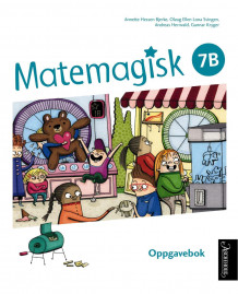 Matemagisk 7B av Svein H. Torkildsen, Annette Hessen Bjerke, Olaug Ellen Lona Svingen, Andreas Hernvald og Gunnar Kryger (Heftet)