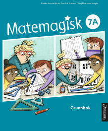 Matemagisk 7A av Annette Hessen Bjerke, Olaug Ellen Lona Svingen, Andreas Hernvald og Gunnar Kryger (Heftet)