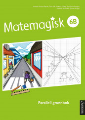 Matemagisk 6B av Asbjørn Lerø Kongsnes, Kristina Markussen Raen og Martin Sørdal (Fleksibind)
