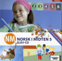 NM Norsk i midten 5 Tekst-CD nn av Kristín A. Sandberg (Heftet)