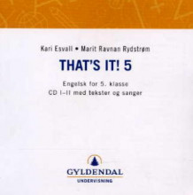 That's it! 5 av Kari Esvall og Marit Ravnan Rydstrøm (Lydbok-CD)