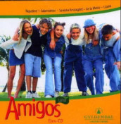 Amigos uno av Anette De la Motte, Monika Saveska Knutagård, Horacio Lizana, Angella Riquelme og Linda Salomonsen (Lydbok-CD)