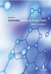 Gyldendals tabeller og formler i kjemi av Bjørn-Gunnar Steen (Heftet)