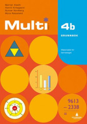 Multi 4b, 2. utgåve av Bjørnar Alseth, Henrik Kirkegaard, Gunnar Nordberg og Mona Røsseland (Heftet)