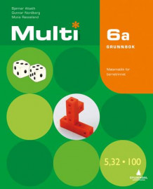 Multi 6a, 2. utgåve av Bjørnar Alseth, Mona Røsseland og Gunnar Nordberg (Heftet)