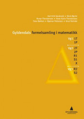 Gyldendals formelsamling i matematikk av Tone Bakken, Bjørnar Pettersen, Karl Erik Sandvold, Knut Skrindo, Anne Karin Thorstensen, Runar Thorstensen og Stein Øgrim (Heftet)