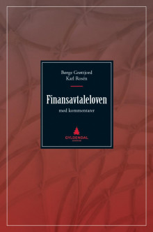 Finansavtaleloven av Børge Grøttjord og Karl Rosén (Ebok)