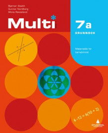 Multi 7a, 2. utgave av Bjørnar Alseth, Gunnar Nordberg og Mona Røsseland (Heftet)