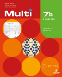 Multi 7b, 2. utgave av Bjørnar Alseth, Gunnar Nordberg og Mona Røsseland (Heftet)