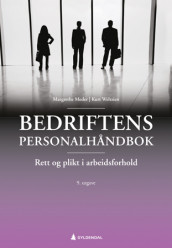 Bedriftens personalhåndbok av Margrethe Meder og Kurt Weltzien (Ebok)