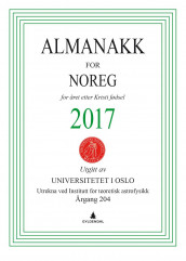 Almanakk for Noreg 2017 av Universitetet i Oslo. Almanakk-komiteen (Heftet)