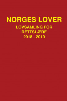 Norges lover av Anne Bang Lyngdal og Svein Børre Lyngdal (Innbundet)