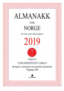 Almanakk for Norge 2019 (Heftet)