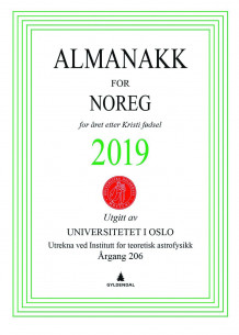 Almanakk for Noreg 2019 (Heftet)