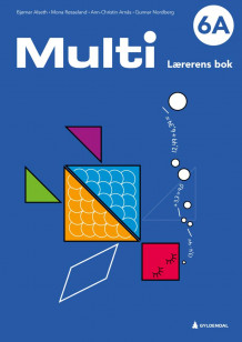 Multi 6A, 3. utgave av Bjørnar Alseth, Mona Røsseland, Ann-Christin Arnås og Gunnar Nordberg (Spiral)