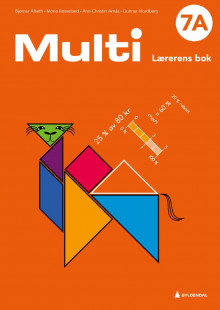 Multi 7A, 3. utgave av Bjørnar Alseth, Mona Røsseland, Ann-Christin Arnås og Gunnar Nordberg (Spiral)