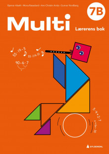 Multi 7b, 3. utgave av Bjørnar Alseth, Mona Røsseland, Ann-Christin Arnås og Gunnar Nordberg (Spiral)