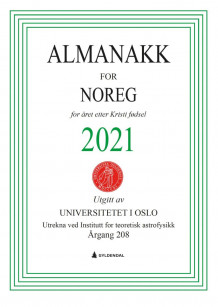 Almanakk for Noreg 2021 (Heftet)