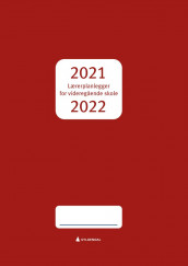 Lærerplanlegger for videregående skole 2021-2022 av Kari Lise Barstad og Kjell Holst (Andre varer)