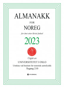 Almanakk for Noreg 2023 (Heftet)