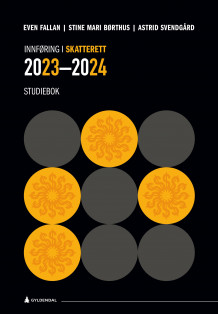 Innføring i skatterett 2023-2024 av Even Fallan, Stine Mari Børthus og Astrid Svendgård (Heftet)