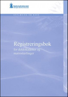 Registreringsbok for dekkskadetter og matroslærlinger (Heftet)