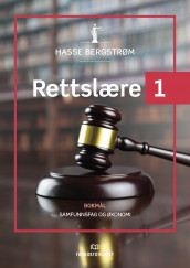 Rettslære 1 av Hasse Bergstrøm og Johan T. Dale (Innbundet)