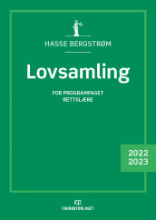 Lovsamling av Hasse Bergstrøm (Heftet)