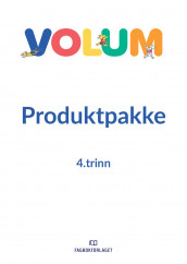 Volum trinnpakke 4 av Åse Marie Bugten og Audun Rojahn Olafsen (Pakke)