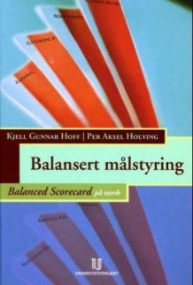 Balansert målstyring av Kjell Gunnar Hoff og Per Aksel Holving (Innbundet)