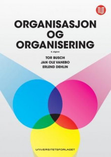 Organisasjon og organisering av Tor Busch, Jan Ole Vanebo og Erlend Dehlin (Heftet)