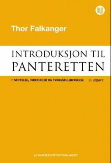 Introduksjon til panteretten av Thor Falkanger (Innbundet)