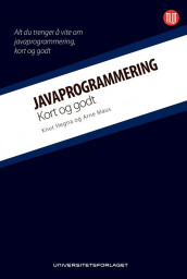 Javaprogrammering av Knut Hegna og Arne Maus (Heftet)