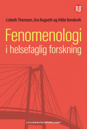 Fenomenologi i helsefaglig forskning av Hilde Bondevik, Gro Rugseth og Lisbeth Thoresen (Heftet)