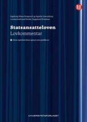 Statsansatteloven av Ingeborg M. Borgerud og Agathe Løwenborg (Innbundet)