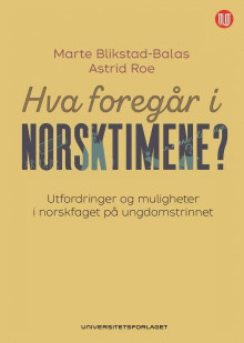 Hva foregår i norsktimene? av Marte Blikstad-Balas og Astrid Roe (Heftet)
