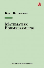 Matematisk formelsamling av Karl Rottmann (Heftet)