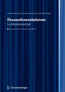 Finansforetaksloven av Hilde L. Høksnes, Kristin Schjønsby Kværnø og Åsfrid Vågslid Haga (Innbundet)
