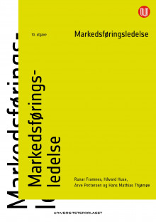 Markedsføringsledelse av Runar Framnes, Arve Pettersen, Håvard Huse og Hans Mathias Thjømøe (Heftet)