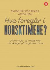 Hva foregår i norsktimene? av Marte Blikstad-Balas og Astrid Roe (Ebok)