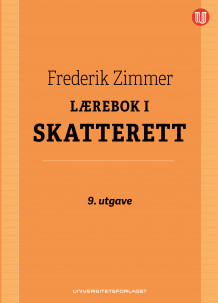 Lærebok i skatterett av Frederik Zimmer (Innbundet)