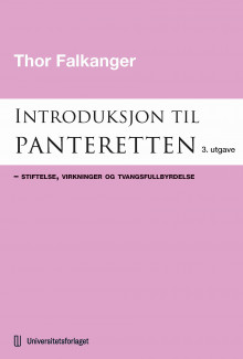 Introduksjon til panteretten av Thor Falkanger (Innbundet)